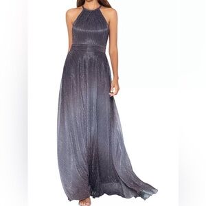Metallic ombré Evening Gown